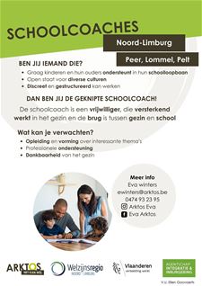 Welzijnsregio zoekt schoolcoaches - Lommel