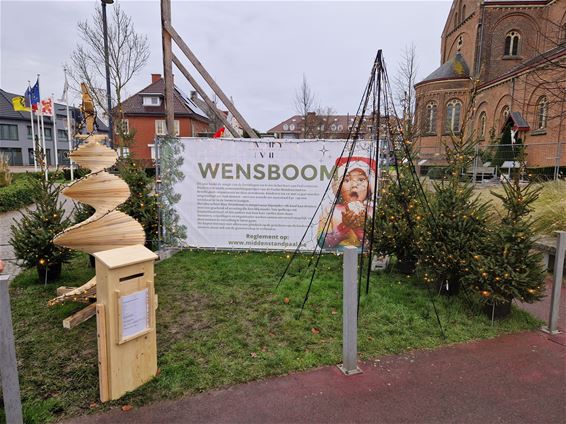 Wensboom in Paal-Centrum - Beringen