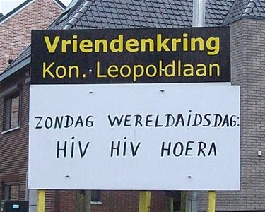 Wereldaidsdag volgende zondag - Lommel