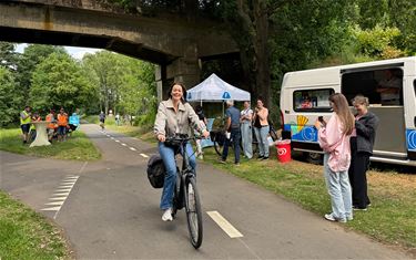 Wereldfietsdag in Limburg, ook op de F74
