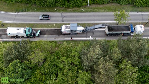 Werken aan afritten N74 schieten goed op - Pelt