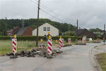 Werken aan betonwegen in Beringen - Beringen
