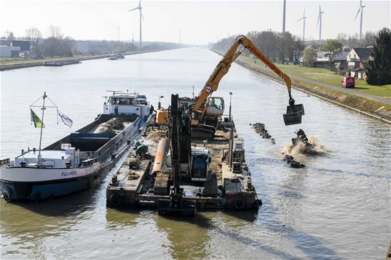 Werken aan brug Beringen opnieuw gestart - Beringen