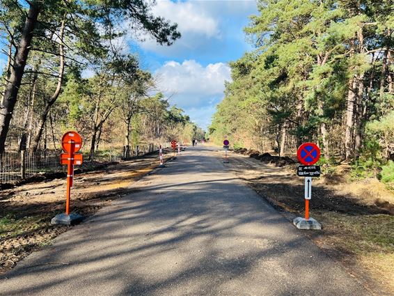 Werken aan de hondenlosloopzone - Pelt