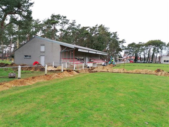 Werken aan de velden van Kattenbos Sport - Lommel