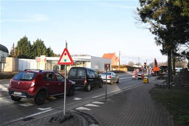 Werken aan gasleiding Industrieweg - Beringen