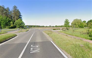 Werken aan kruispunten N747 in Kaulille - Bocholt