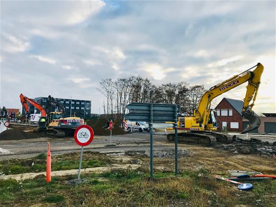 Werken aan Paalsesteenweg in laatste fase - Beringen