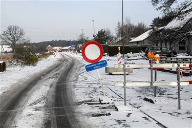 Werken aan Paalseweg in Hulst - Beringen