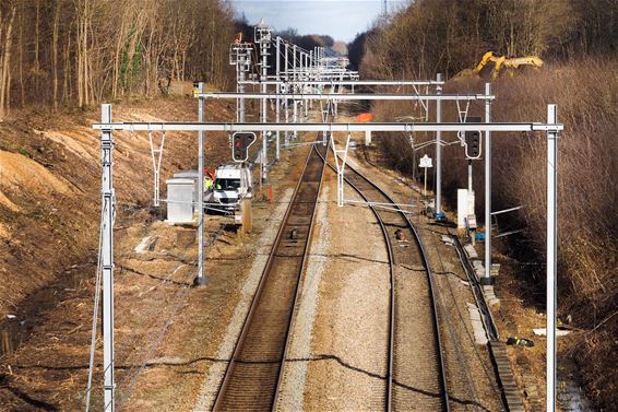 Werken aan spoorlijn verlopen op schema - Leopoldsburg