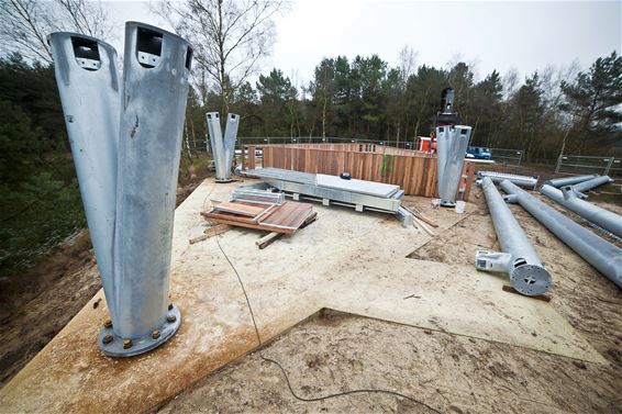 Werken aan uitkijktoren Sahara van start - Lommel