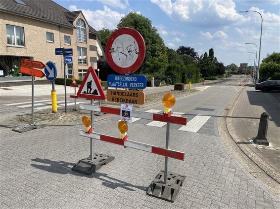 Werken Hasseltsesteenweg - Beringen