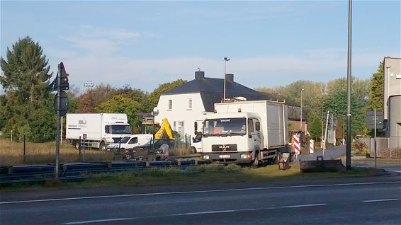 Werken in de Sint-Martensstraat - Neerpelt