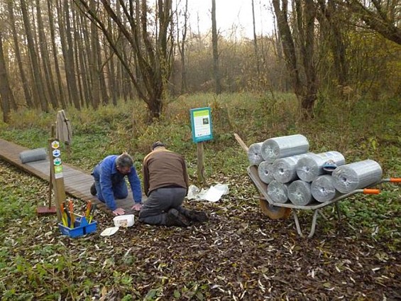 Werken in de vallei van de Abeek - Meeuwen-Gruitrode