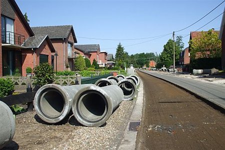 Werken in de Wateringstraat begonnen - Neerpelt