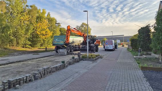 Werken in Fabrieksstraat volop aan de gang - Lommel