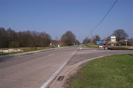 Werken op Weg naar Zwartberg: opletten! - Meeuwen-Gruitrode