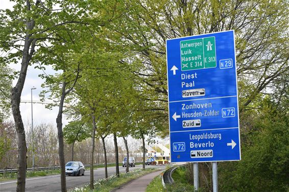 Werken Paalsesteenweg - Beringen