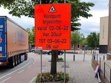 Werken rotonde Heppen - Beringen