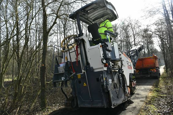 Werken toeristische fietspaden - Beringen