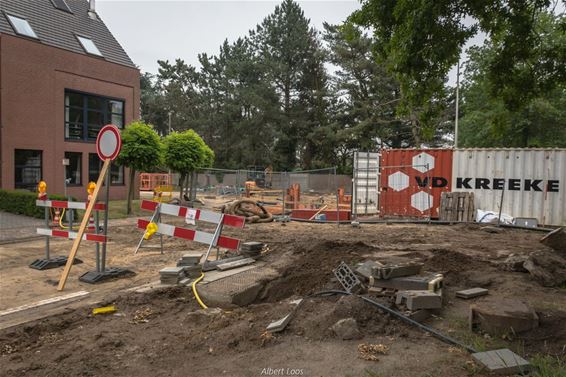 Werken voor realisatie van 'Agter de Heuf' - Pelt