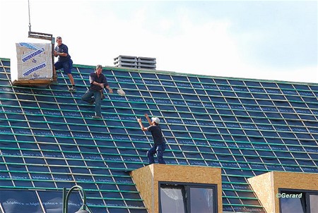 Werken vorderen aan de Stadswaag - Hamont-Achel