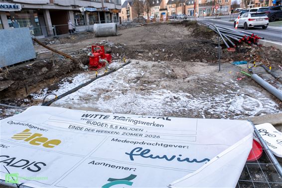 Bree - Werken Witte Torenwal in februari terug opgestart