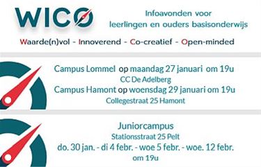 WICO-infodagen voor basisonderwijs