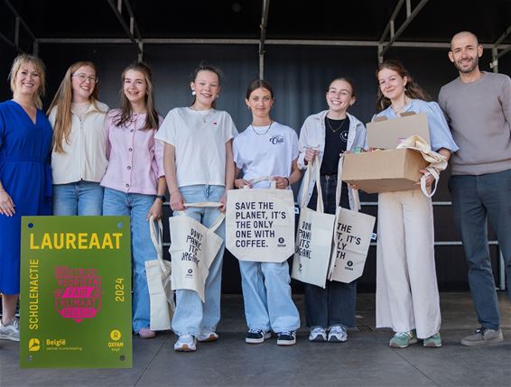 WICO Juniorcampus laureaat scholenactie van Oxfam - Pelt