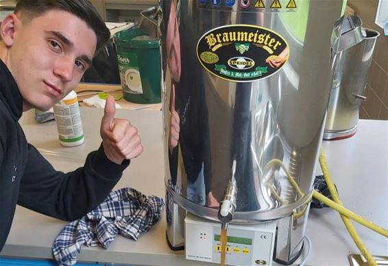 Wico-leerlingen mochten zelf bier brouwen - Lommel