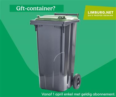 Bree - Wijziging GFT-inzameling in Bree vanaf 1 april