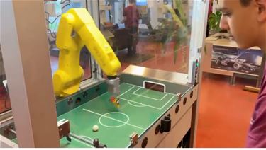Win jij van een robot bij tafelvoetbal? - Beringen