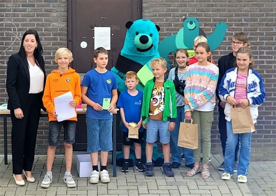 Winnaars zoektocht Barrie - Beringen