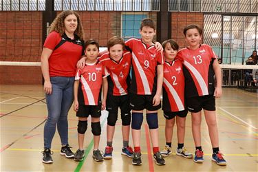 Winst voor volley-jongens U11 Lovoc - Lommel