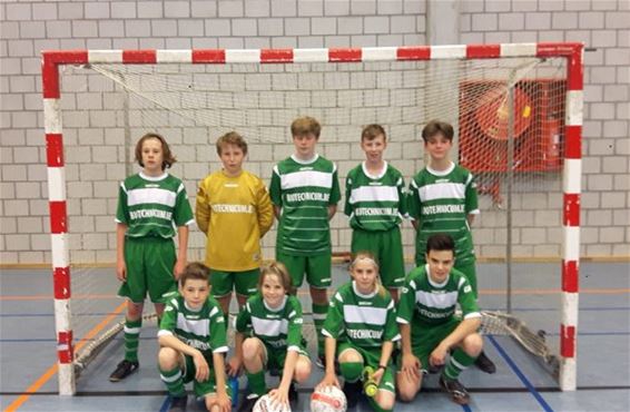 Winst voor zaalvoetballers Biotechnicum - Bocholt