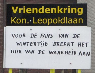 Wintertijd voor de laatste keer? - Lommel