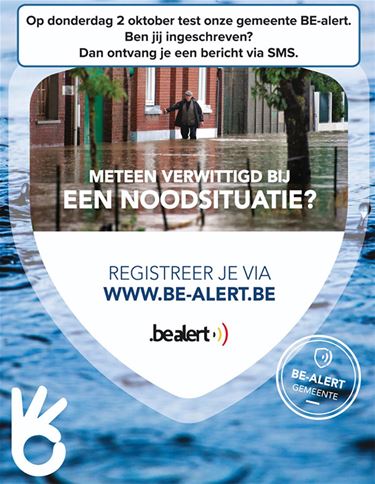 Pelt test donderdag 2 oktober BE-Alert - Pelt