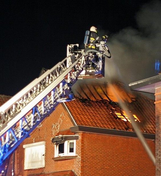 Woning door brand vernield - Hamont-Achel