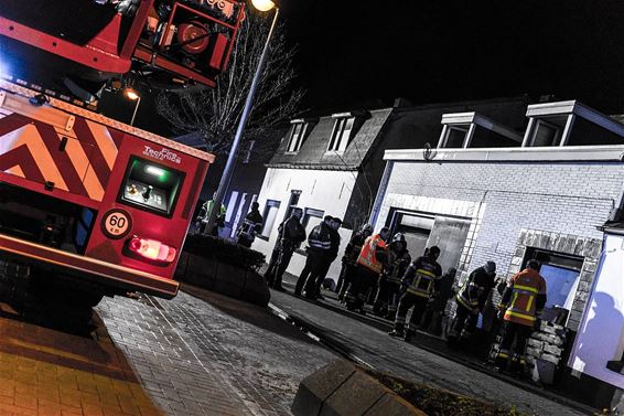 Woningbrand in Fabrieksstraat - Lommel