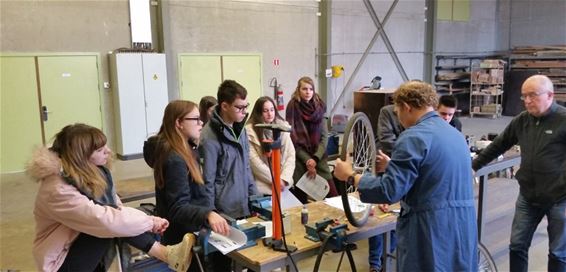 Workshop fietsatelier in Biotechnicum - Bocholt