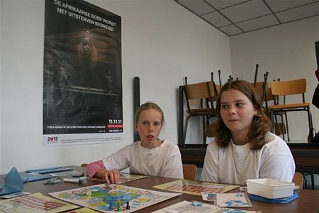 Workshop over noord-zuid voor lagere scholen - Overpelt