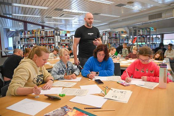 Workshop striptekenen met Bart Proost - Lommel