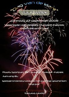 Zaterdagavond vuurwerk op het Fabriek - Overpelt