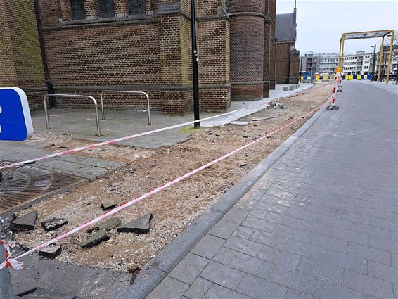 Zaterdagmarkt niet meer in de Kerkstraat - Pelt