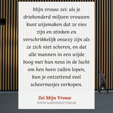 Zei mijn vrouw - Beringen