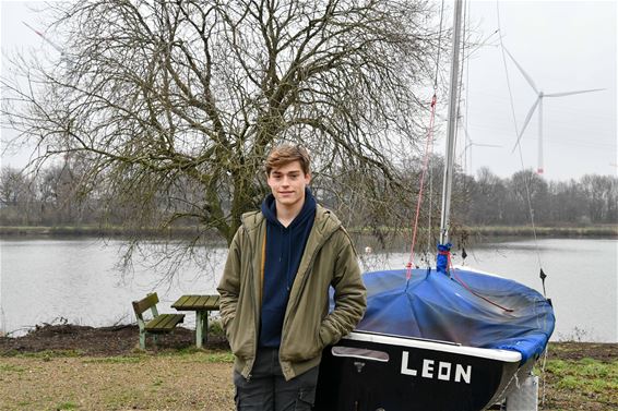 Zeilen zit in de lift - Beringen