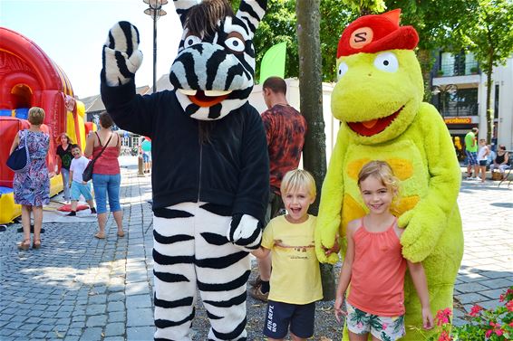 Zeppe & Zikki waren in het centrum - Lommel