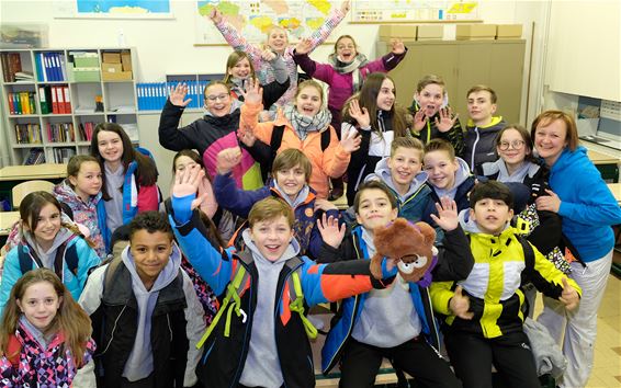 Zesde leerjaar SBS Koersel op sneeuwklassen - Beringen