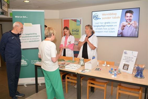 Ziekenhuis sensibiliseert tegen roken - Beringen