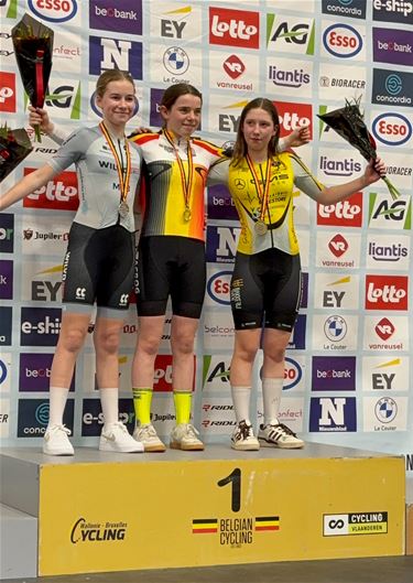 Zilver voor Marie-Laure Defeyter op BK Omnium - Lommel